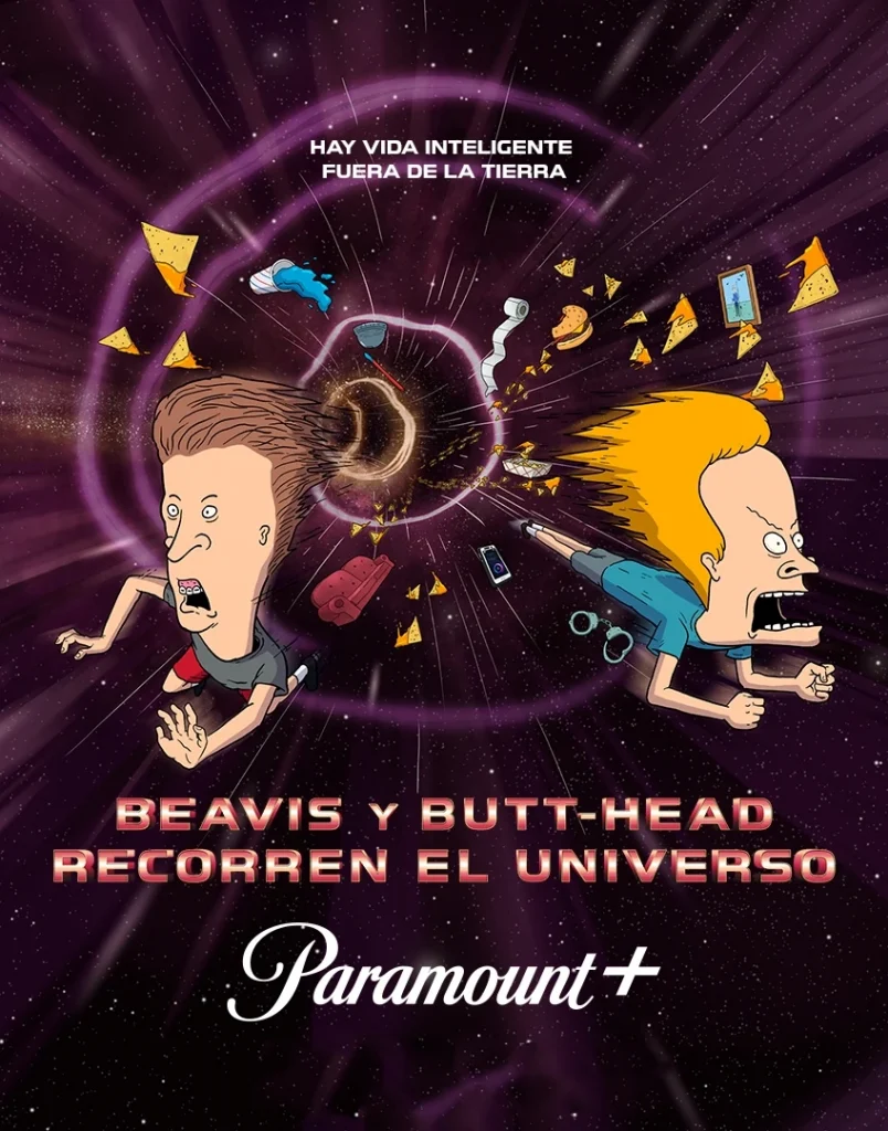 Beavis y Butt-Head: Recorren el Universo 2022 [1080p] WEB-DL [Latino/Ingles] descargar