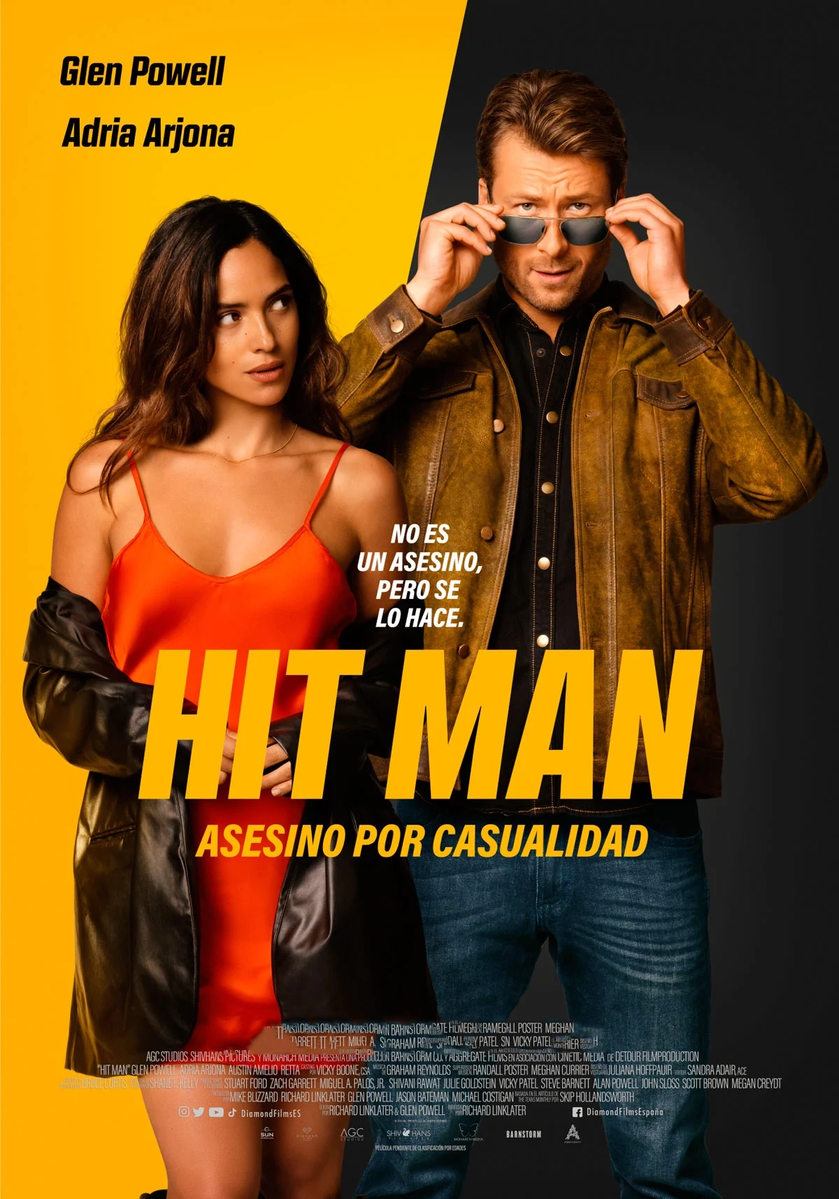 Hit Man. Asesino por casualidad 2024 [1080p] [Latino-Castellano-Ingles]