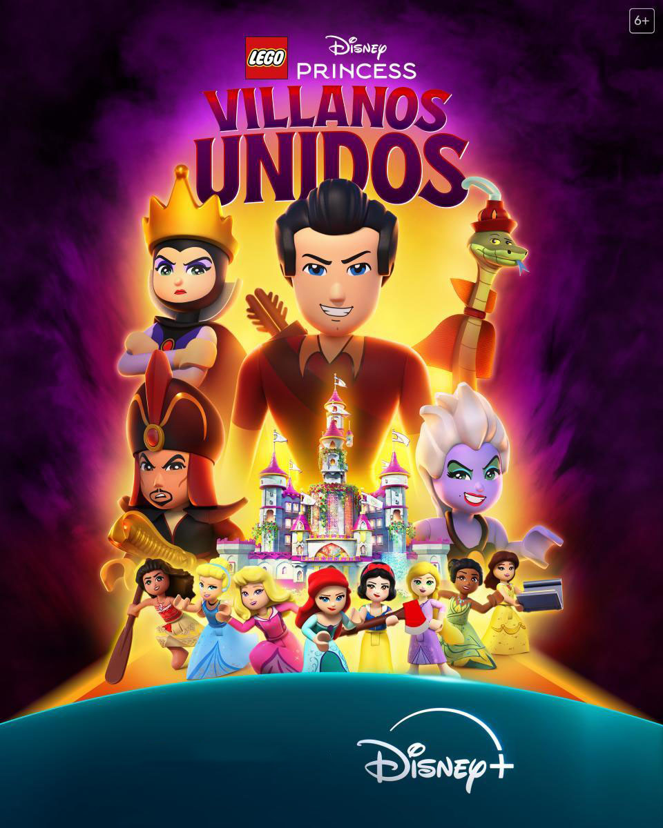 LEGO Princesas Disney: Villanos unidos (2025) [1080p] [Latino-Castellano-Ingles]