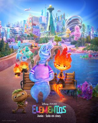 Elementos (Elemental) 2023 [1080p] [Latino-Castellano-Ingles]