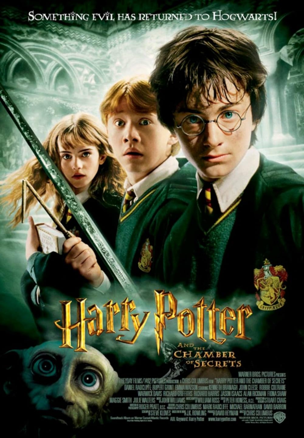 Harry Potter 2 y la Cámara Secreta (2002)[1080p] WEB-DL [Latino-Castellano-Ingles]