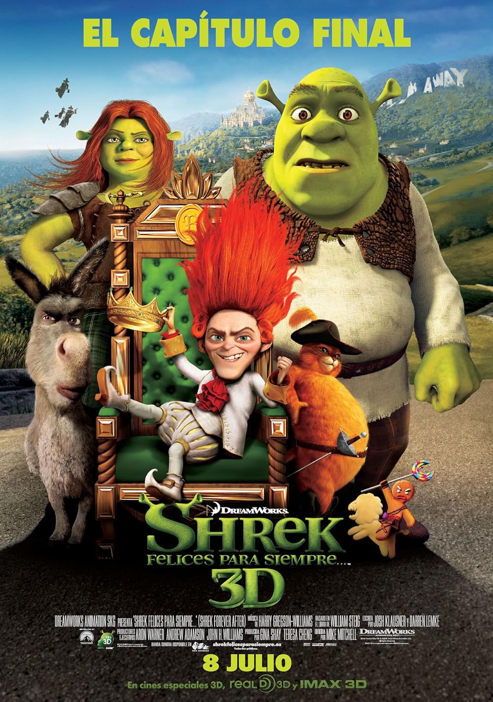 Shrek, felices para siempre (Shrek 4) (2010) [1080p] [Latino-Castellano-Ingles