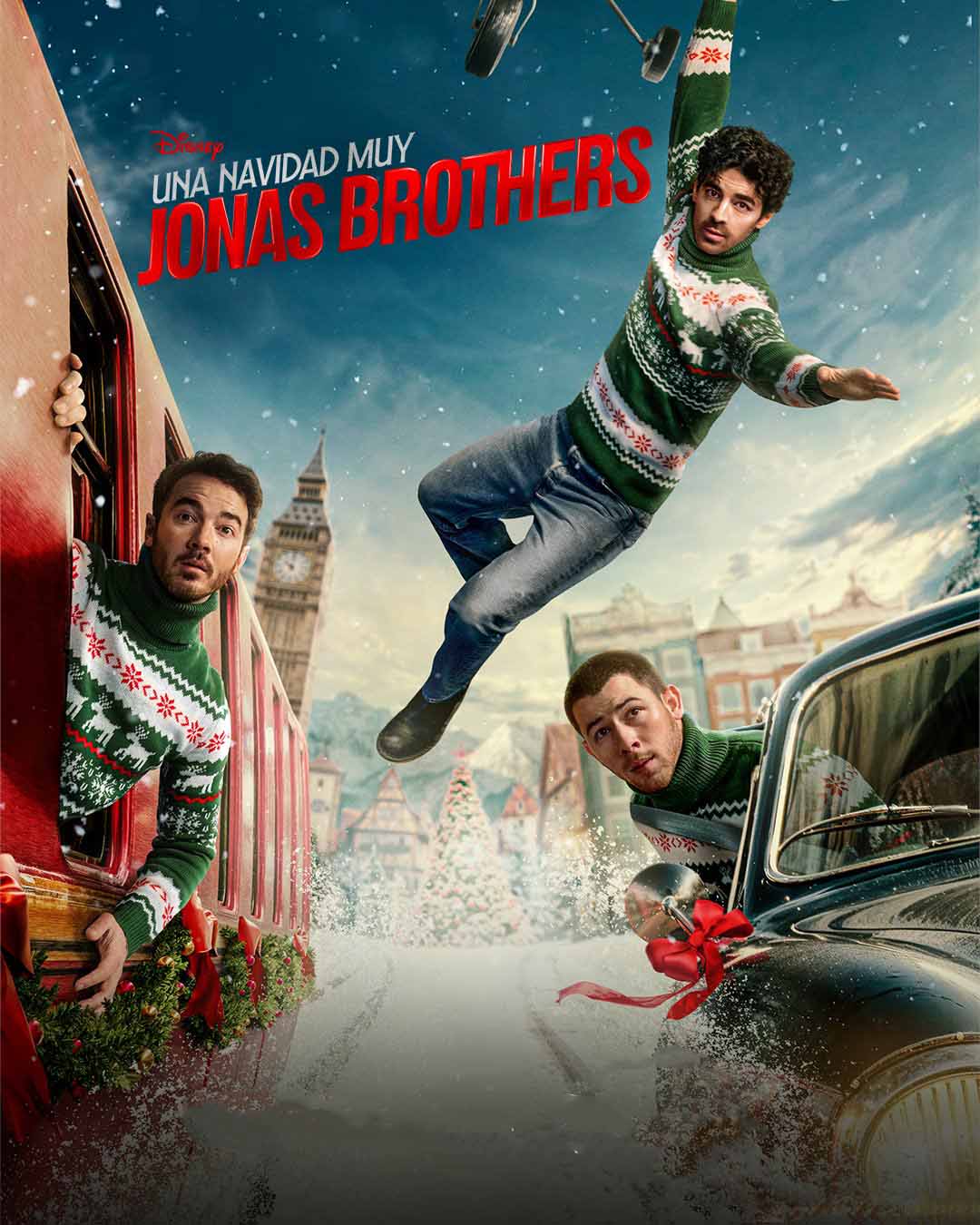 Una Navidad muy Jonas Brother (2025) [1080p] [Latino-Castellano-Ingles] Descargar