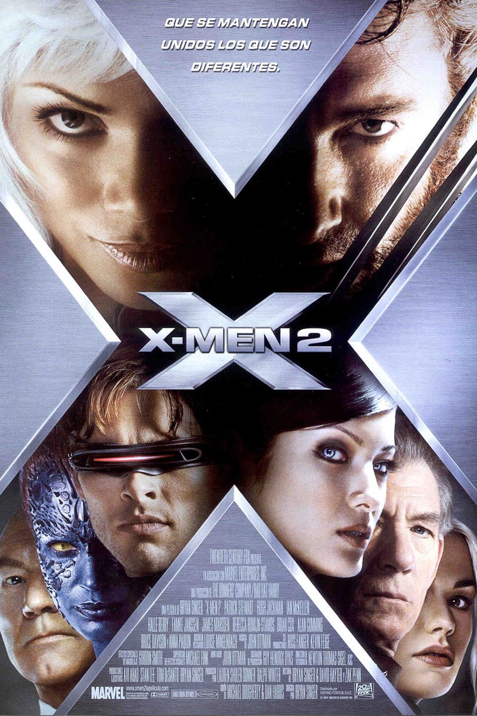 X-Men 2 (2003) [1080p] WEB-DL [Latino-Castellano-Ingles]