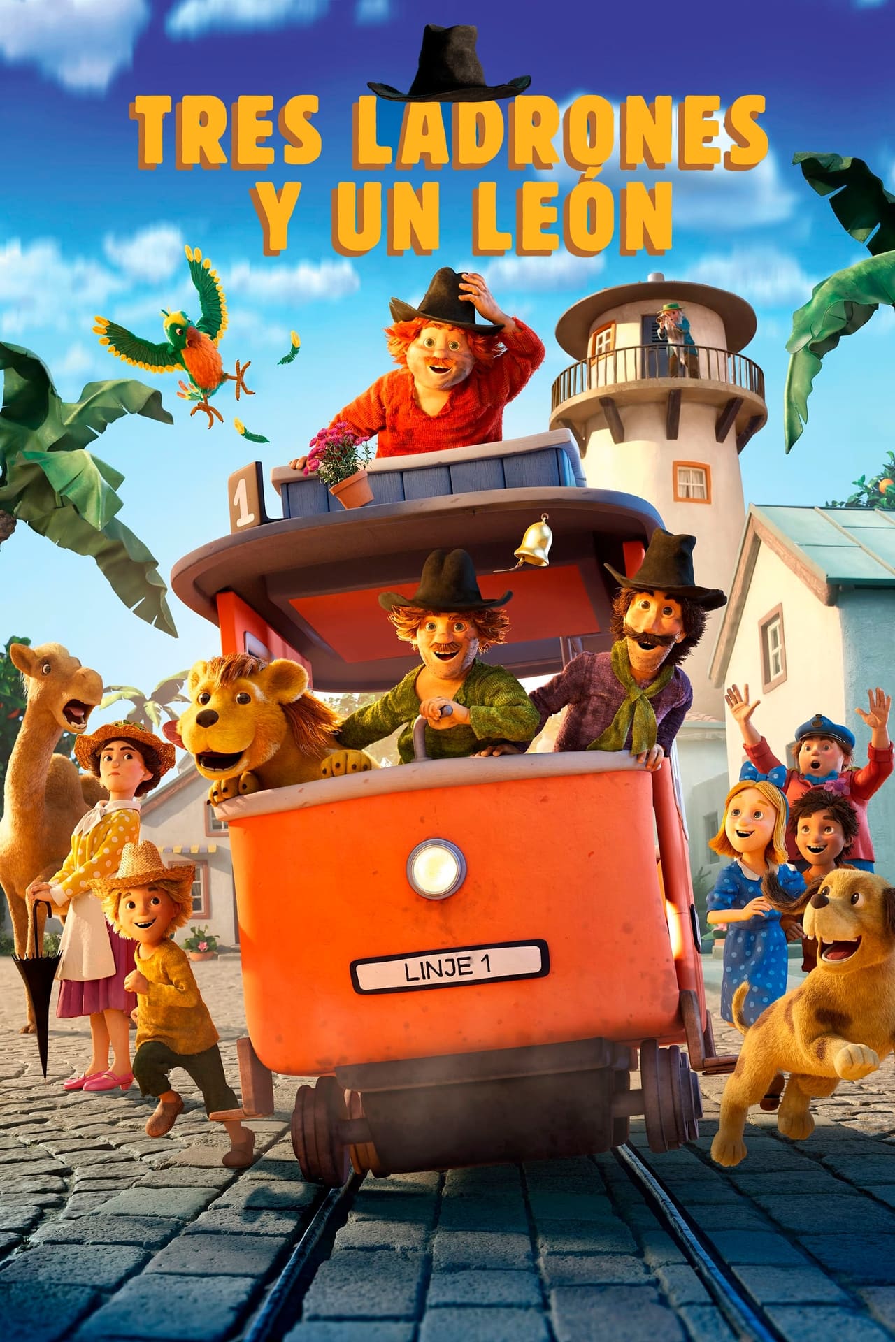 Tres ladrones y un león 2022 [1080p] WEB-DL [Castellano] descargar